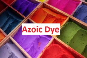 Azoic dye used in textile wet processing.